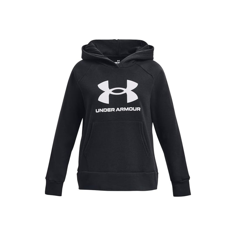 Under Armour Girls Rival Fleece Big Logo Hoodie