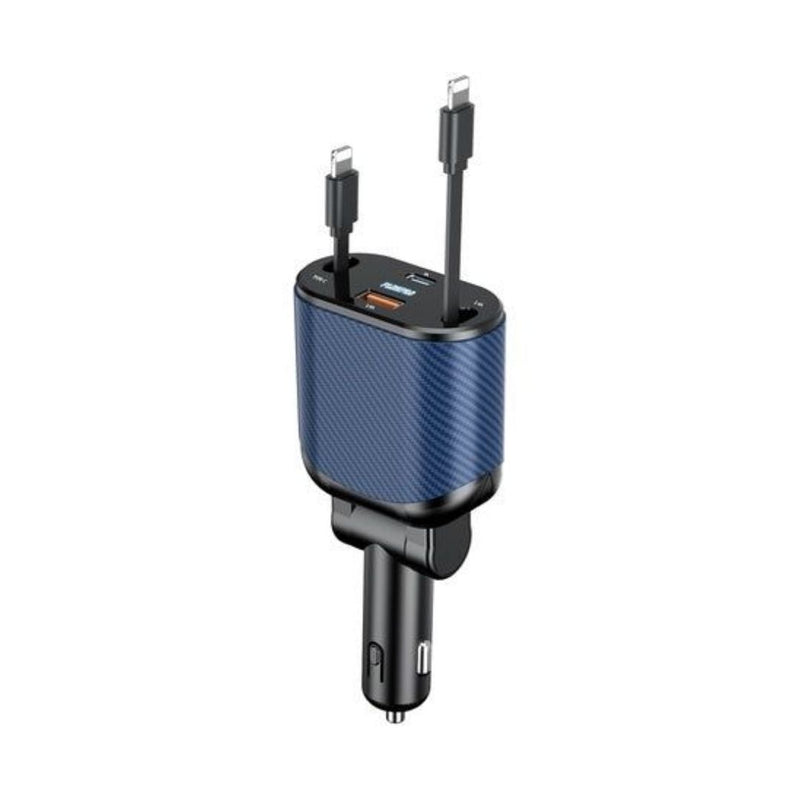 4 in 1 Retractable Car Charger
