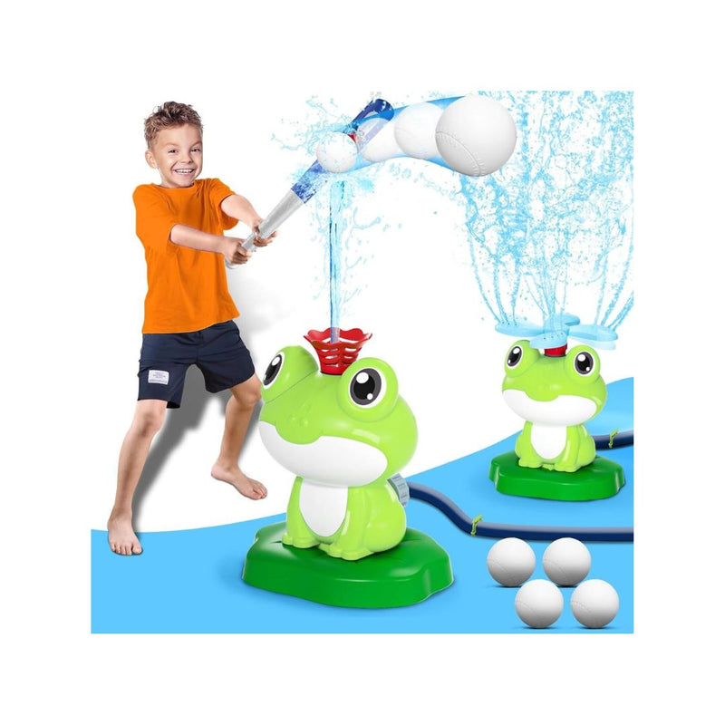 2-in-1 Water Sprinkler Baseball Toy