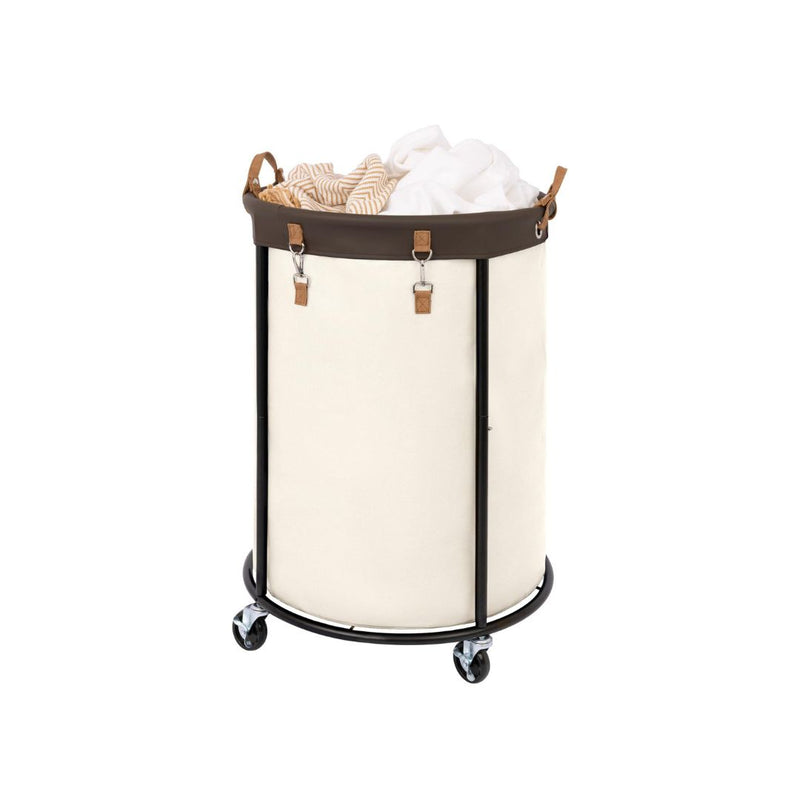 Rolling Laundry Basket with Wheels