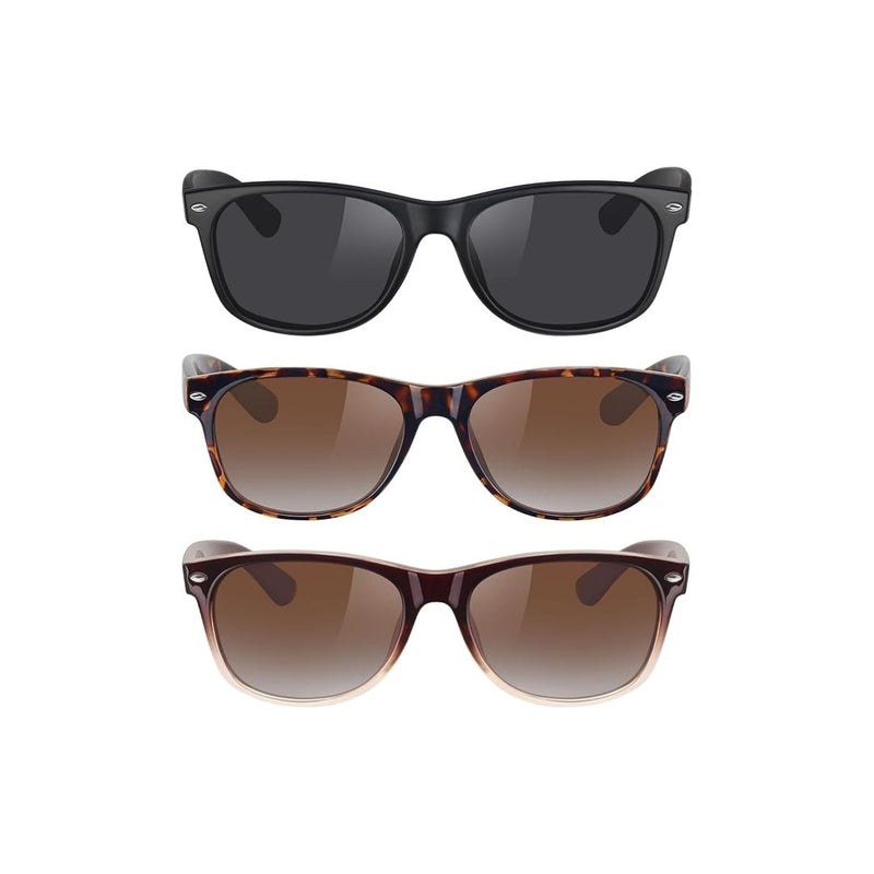 Set of 3 Classic Polarized Sunglasses