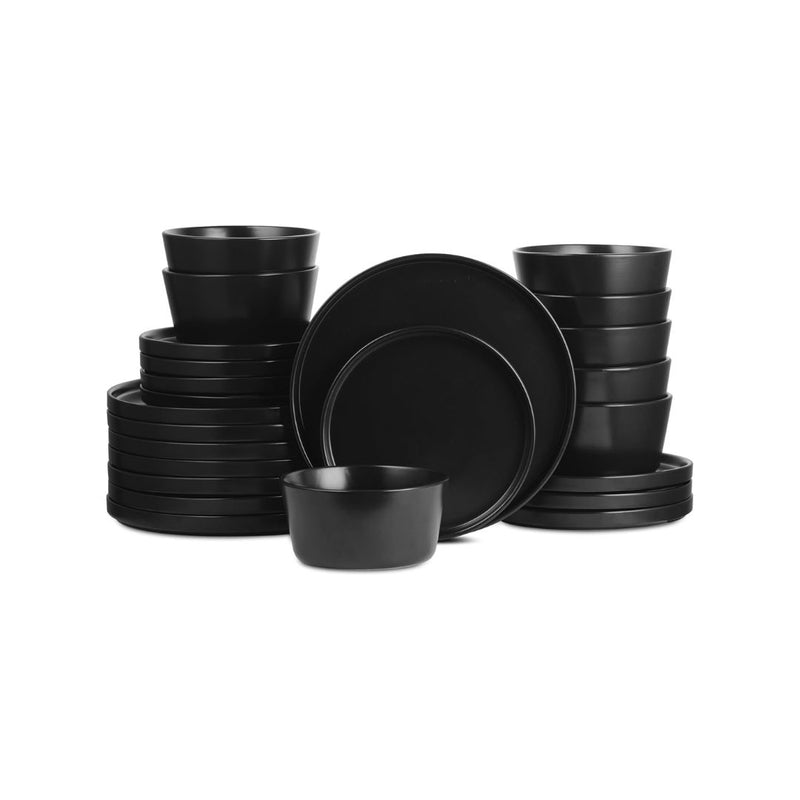 24-Piece Stone Lain Celina Modern Stoneware Dinnerware Set