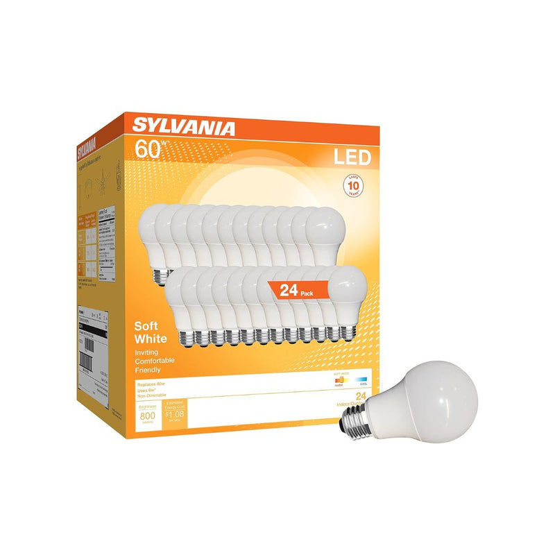 24 Pack SYLVANIA LED Light Bulbs