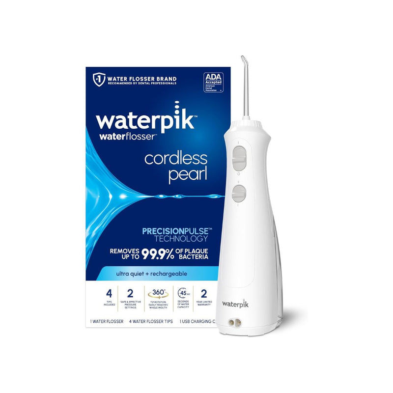 Waterpik Cordless Pearl Rechargeable Portable Water Flosser