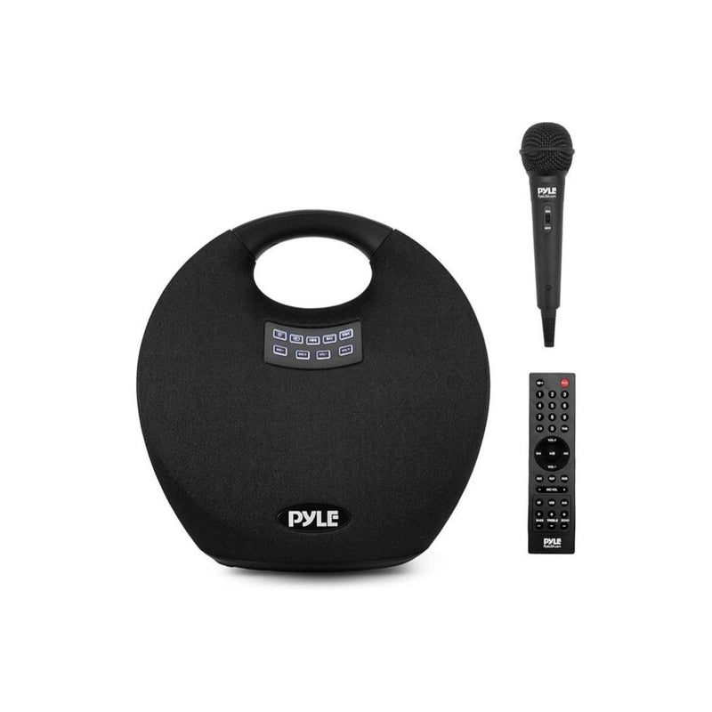 Pyle Portable Bluetooth Speaker w/Wireless Microphone