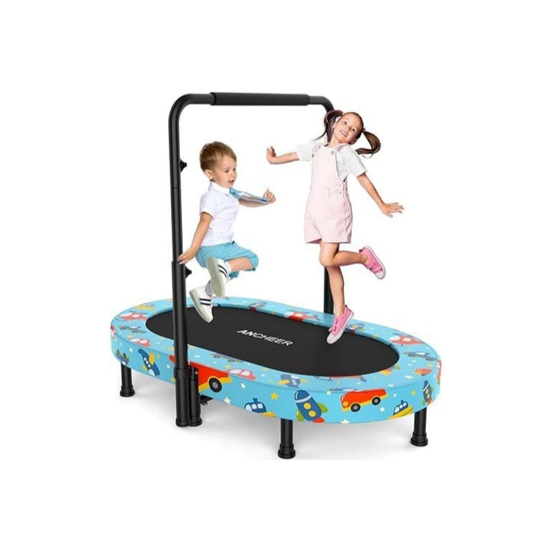 Kids 56-In Double Mini Trampoline