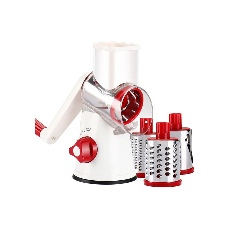 3 in 1 Rotary Cheese Grater Hand Crank