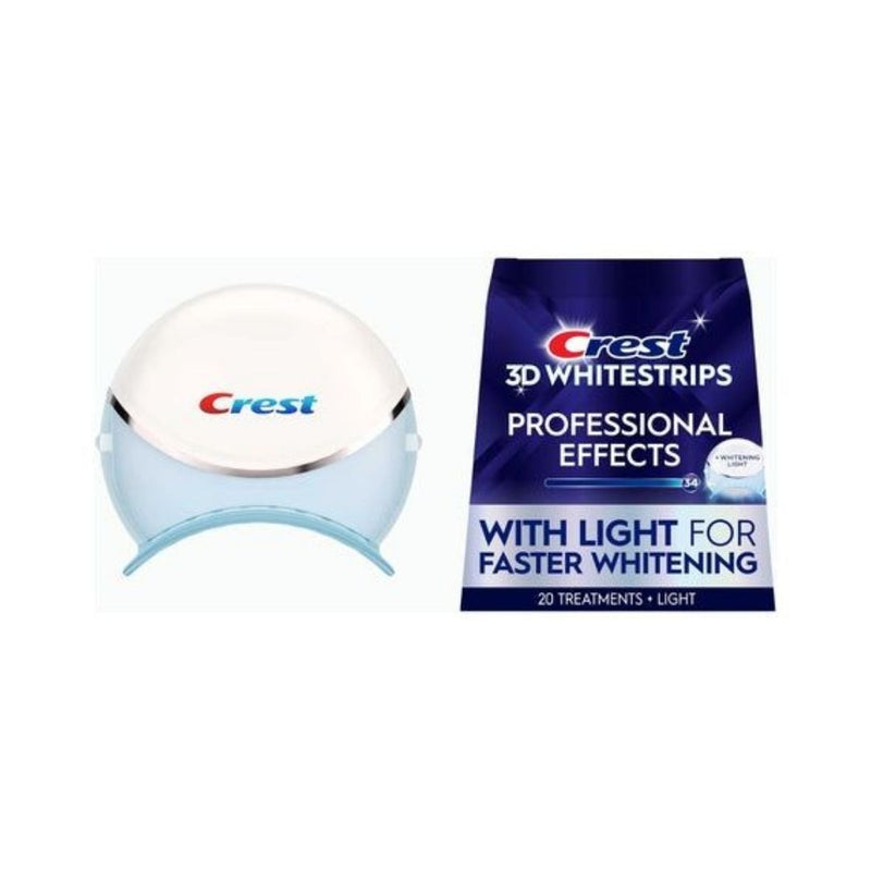 40 Crest 3D Whitestrips With LED Accelerator Light