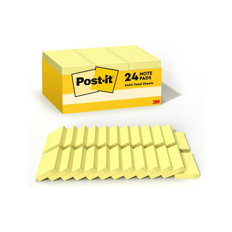 24 Post-it Sticky Notes Pads