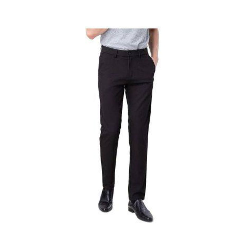 Plaid&Plain Men’s Slim Fit Dress Pants