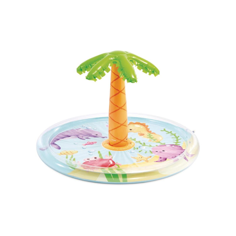 INTEX Palm Tree Inflatable Spray Pool (68″ x 41″)