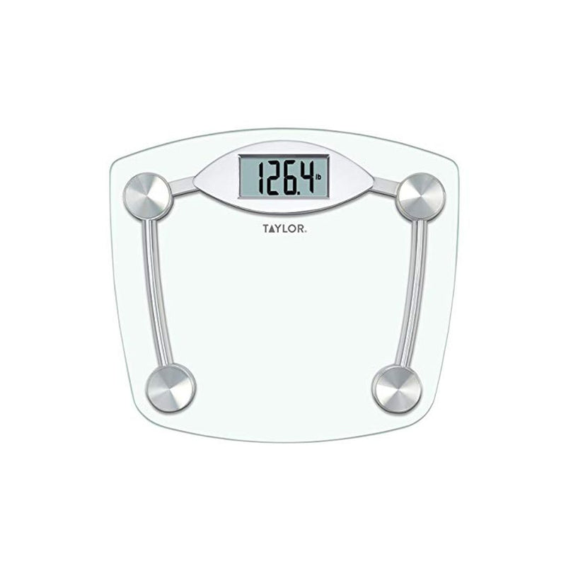 Taylor Digital Bathroom Scale Glass Platform