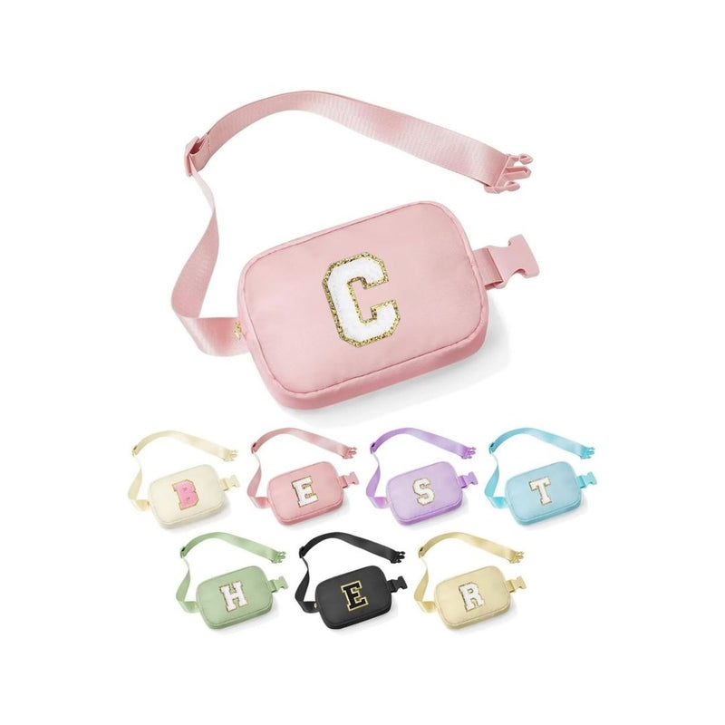 Crossbody Initial Belt Bag
