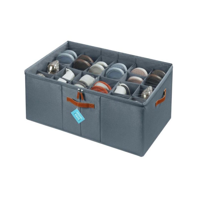 24 Pair Extra Large Foldable Shoe Organizer Box