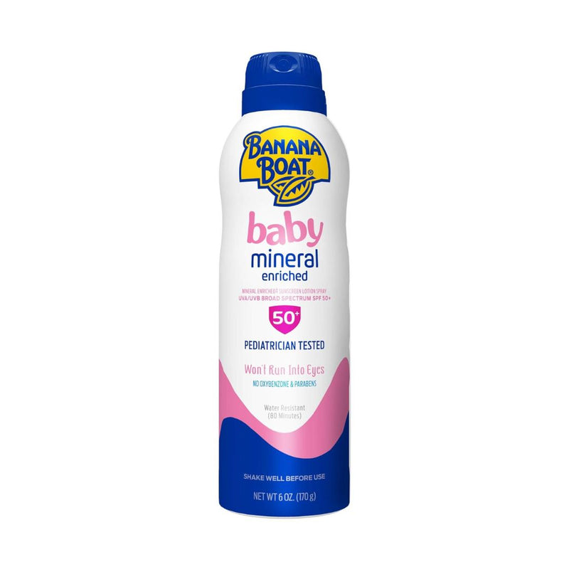 Banana Boat Baby Mineral Enriched Spray Sunscreen SPF 50