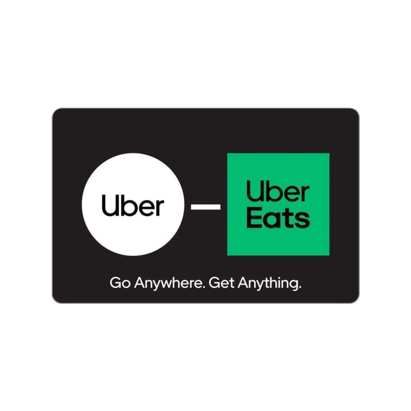 $100 Uber Eats/Uber Gift Cards