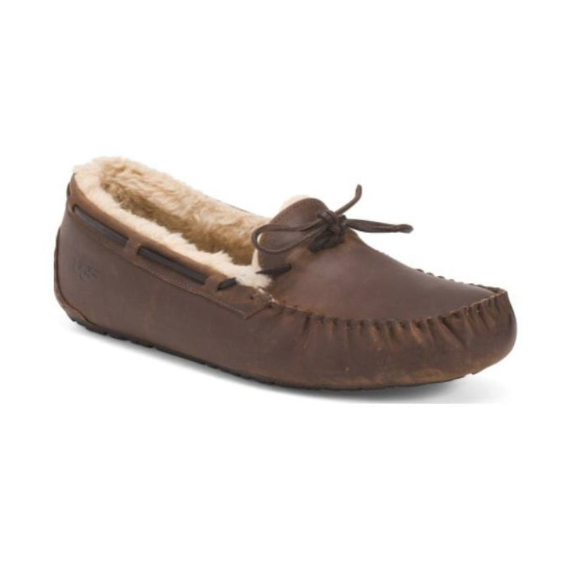 UGG Men's Leather Olsen Slippers