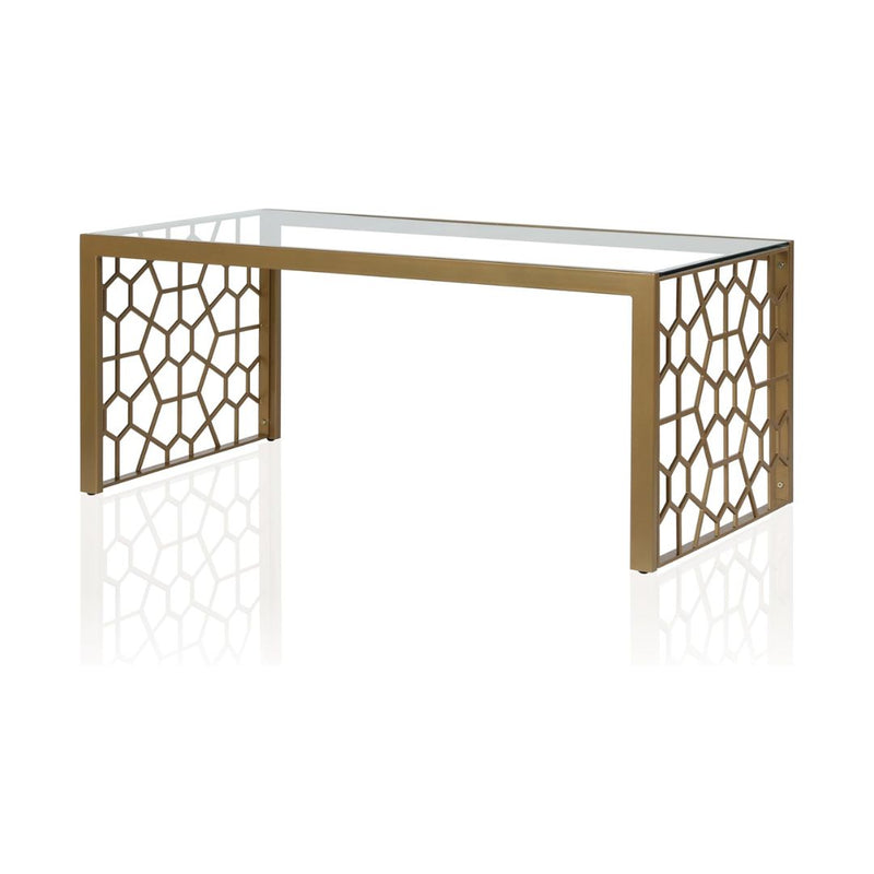 CosmoLiving Juliette Glass Coffee Table