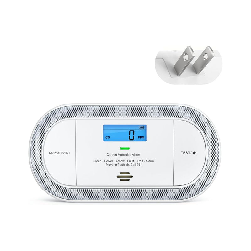 X-Sense Plug-in Carbon Monoxide Detector with AAA Battery Backup