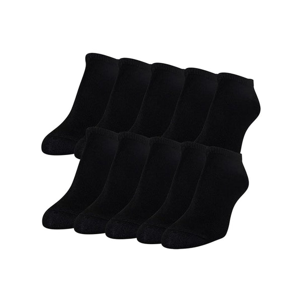 10 Pairs of GOLDTOE Women’s Cushion No Show Socks