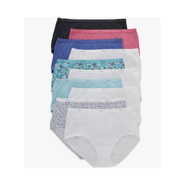 10-Pack Hanes Women’s Cotton Briefs