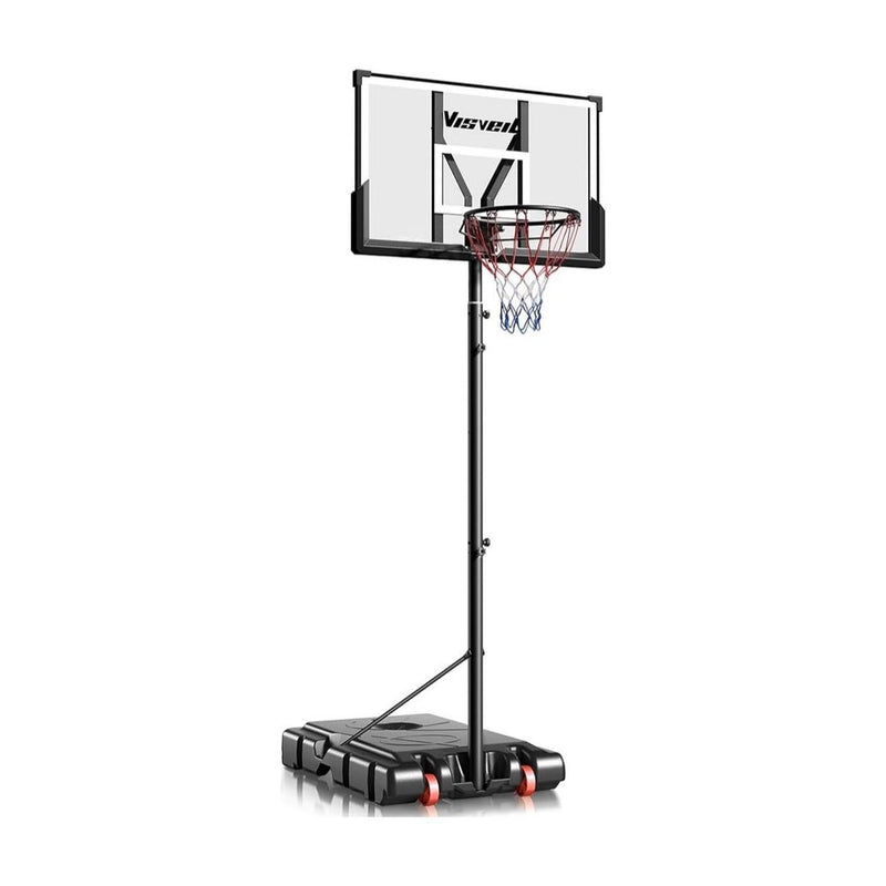 Portable Adjustable Height Basketball Hoop System