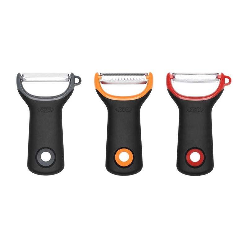 OXO Good Grips 3 Piece Y-Prep Peeler Set