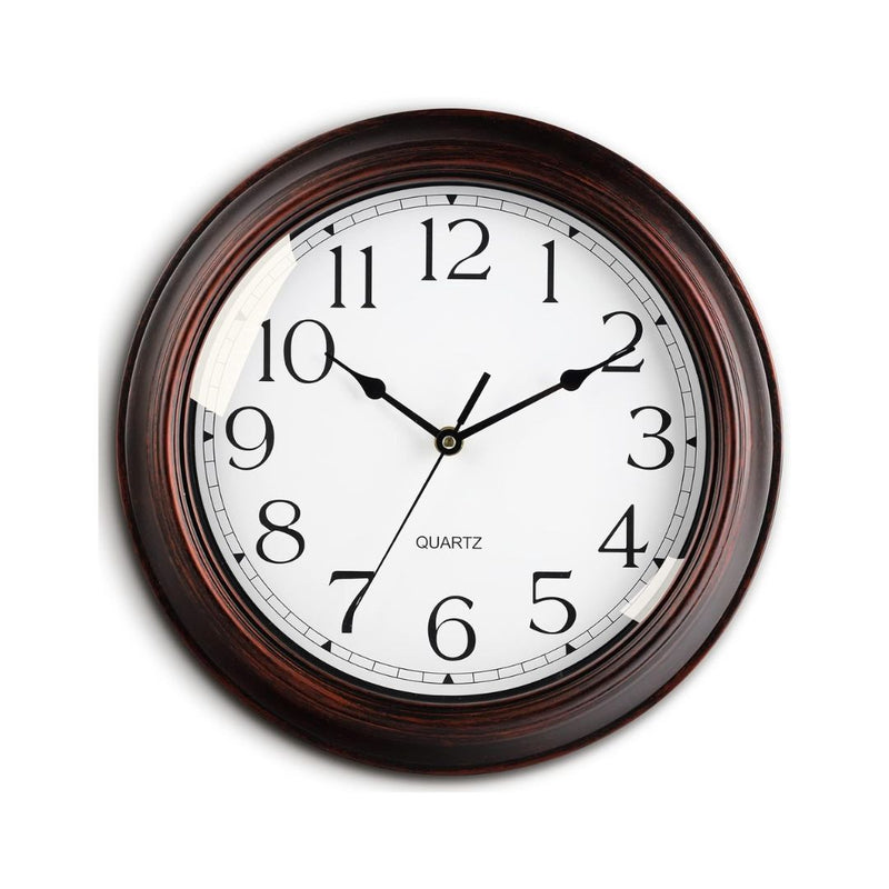 Silent Non-Ticking Vintage Style Wall Clock