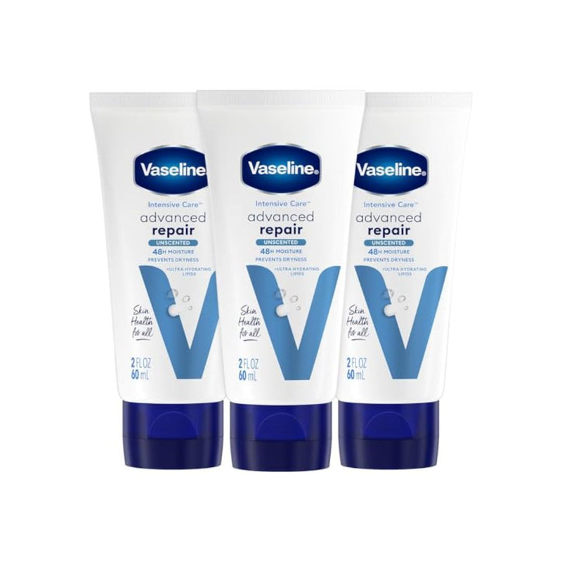 3 Pack Of Vaseline Intensive Care Advanced Repair Travel-Size