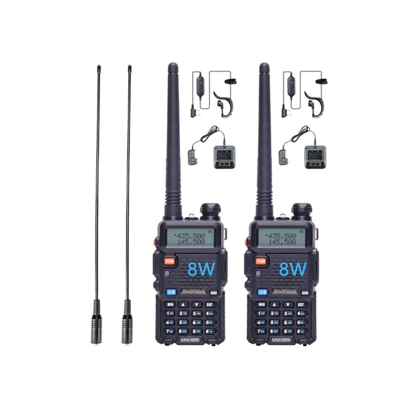 BAOFENG 8W Dual Band Handheld Ham Radio Long Range