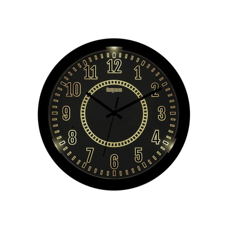 12.8 Inch LED Silent Wall Clock Night Light