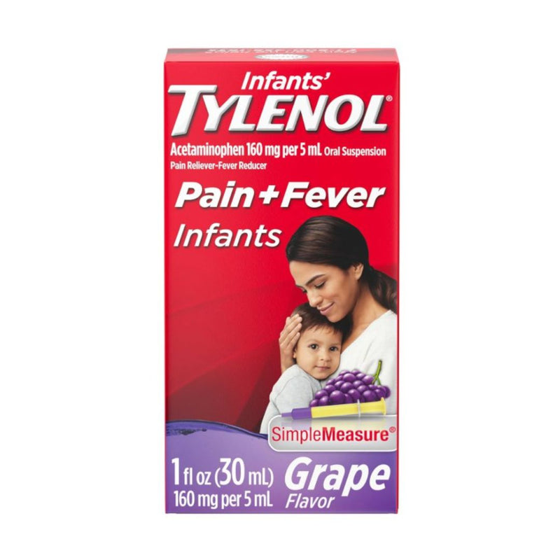 Infants’ Tylenol Oral Suspension Liquid Medicine with Acetaminophen