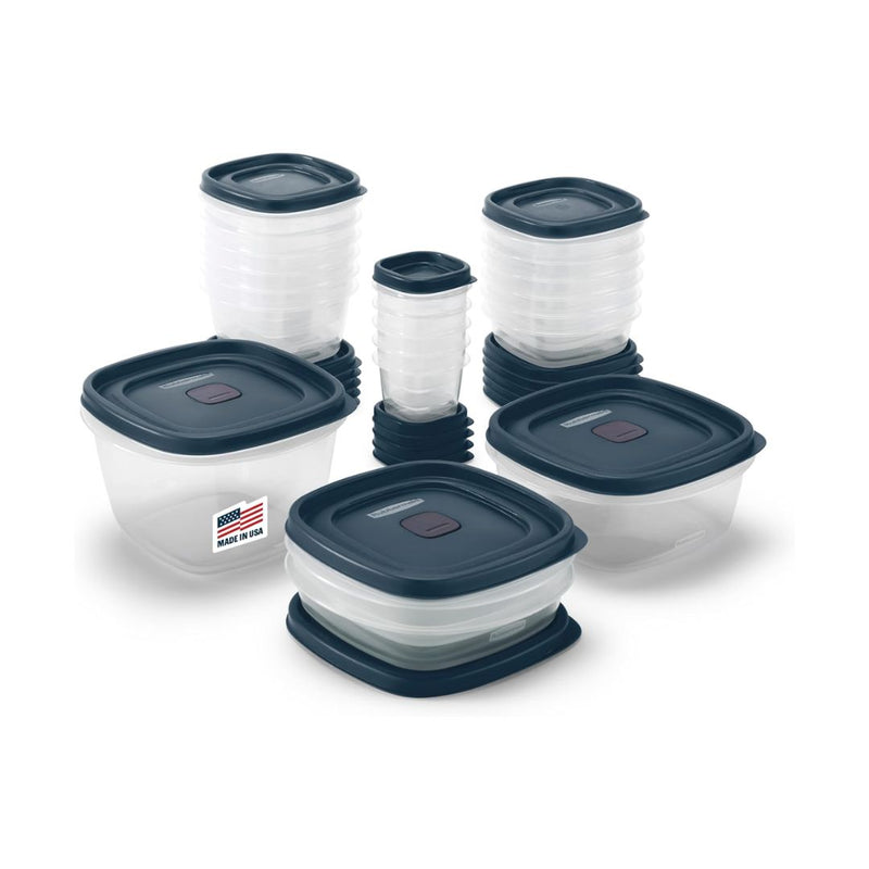 42-Piece Rubbermaid EasyFindLids Food Storage Containers