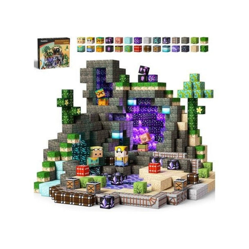 100 Magnetic Building Blocks Toy Sets