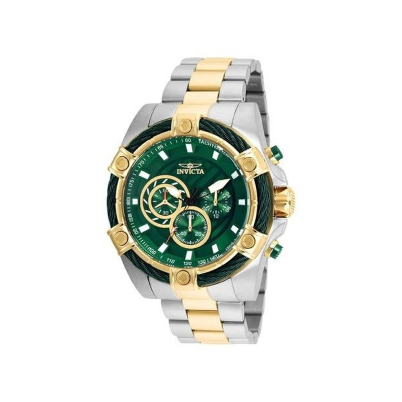 Invicta Men’s Bolt 52mm Gold Stainless Steel Chronograph Watch