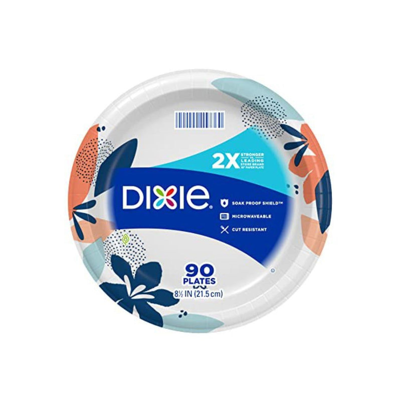 Pack Of 90 Dixie 8.5" Paper Plates