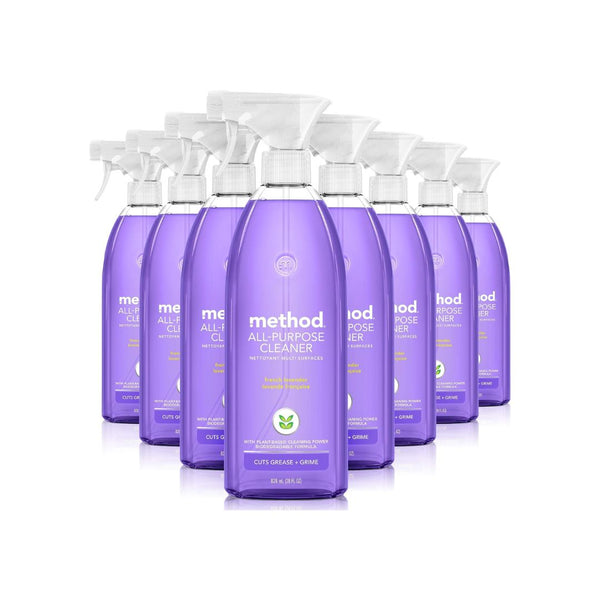 8 Bottles of Method All-Purpose Cleaner Spray