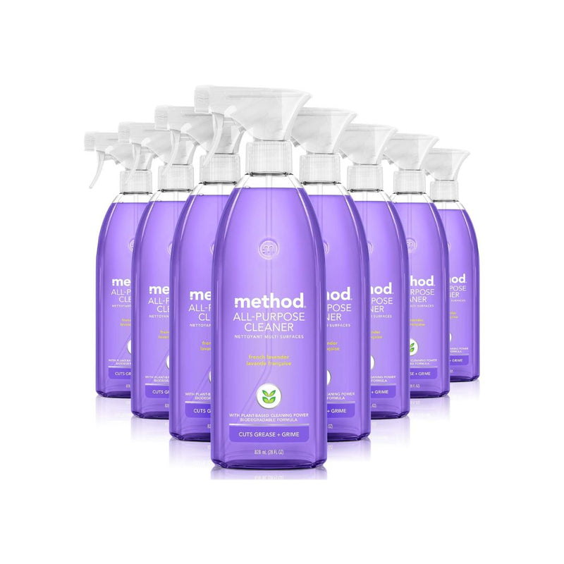 8 Bottles of Method All-Purpose Cleaner Spray