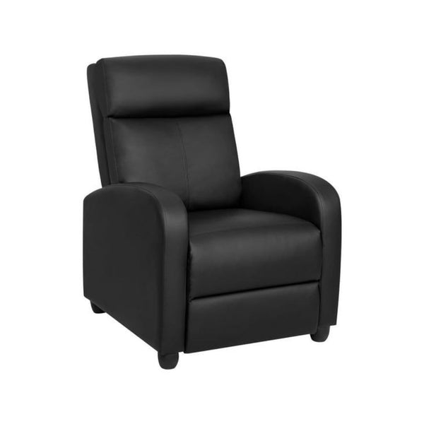Home Theater Recliner with Padded Seat and Backrest