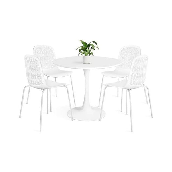 5-Piece Dining Table Set with Chairs