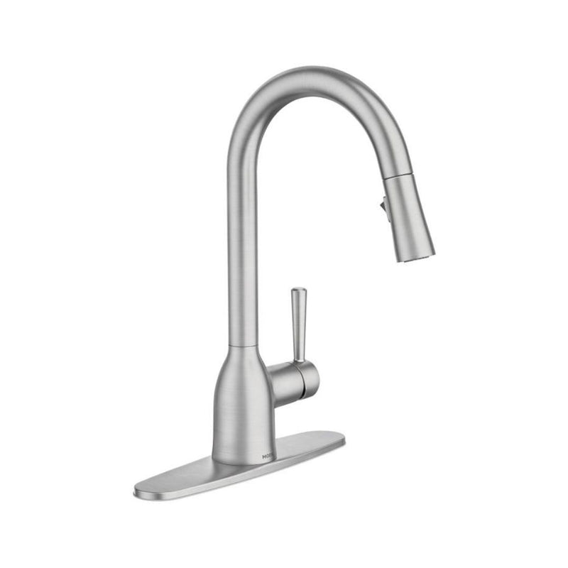 Moen Adler Spot Resist Stainless One-Handle Pulldown Kitchen Faucet
