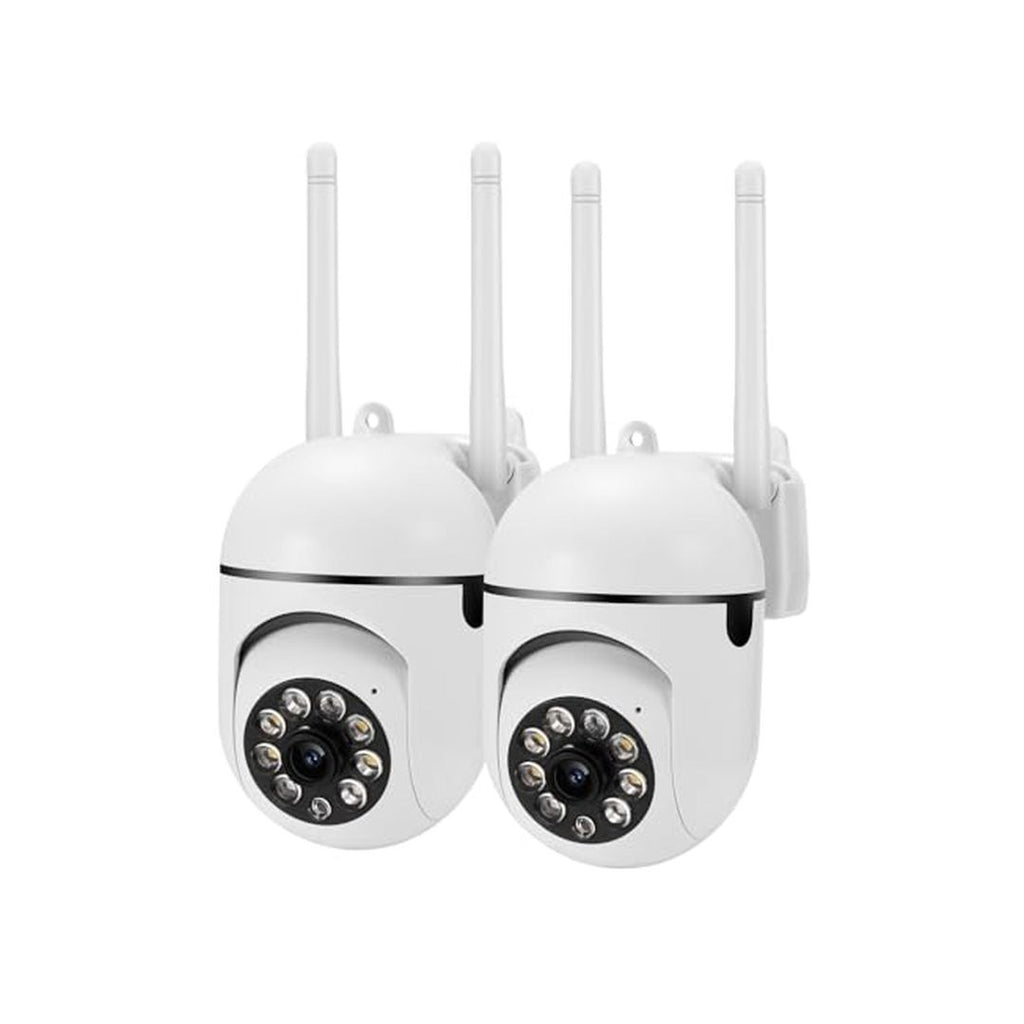 2 Pack Security Camera Wired Indoor Outdoor With App