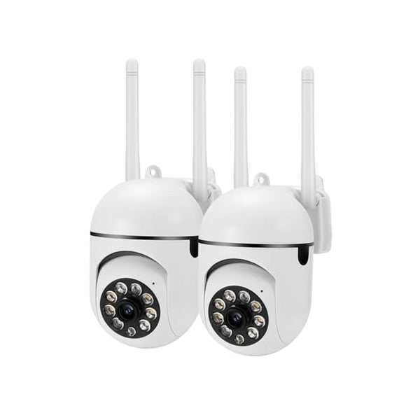 2 Pack Security Camera Wired Indoor Outdoor With App