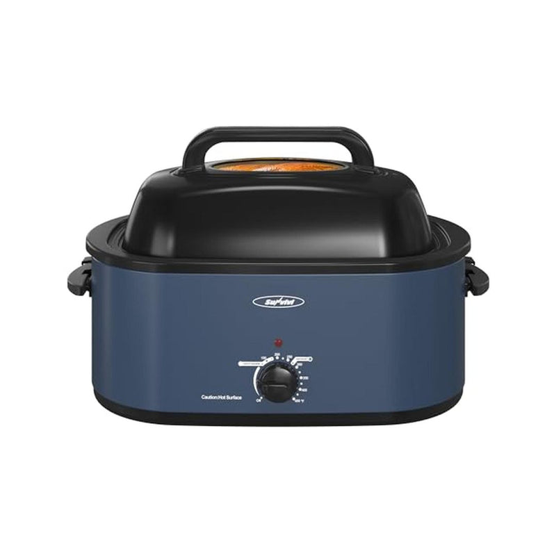 24-Quart Electric Roaster Oven with Viewing Lid