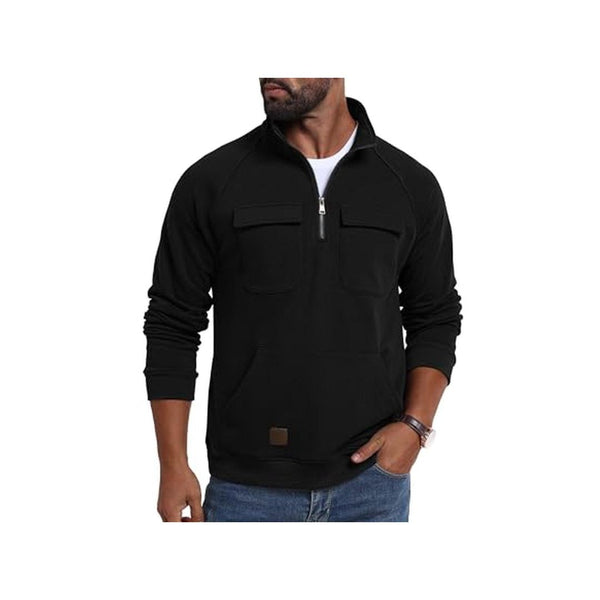 Men's Quarter Zip Fleece Pullovers