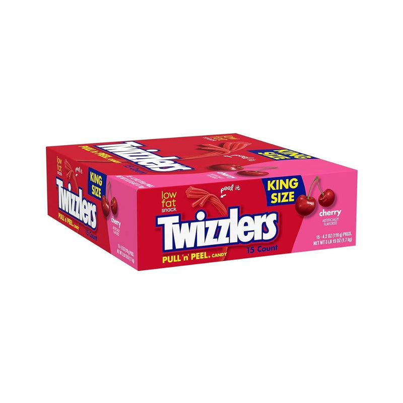 15-Count TWIZZLERS PULL 'N' PEEL Cherry