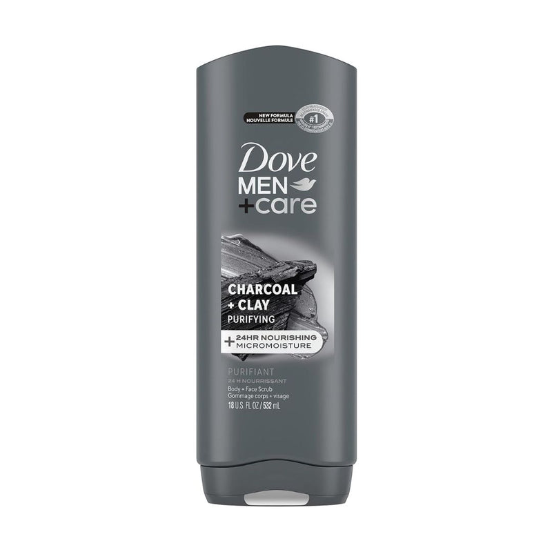 DOVE MEN + CARE Elements Body Wash Charcoal + Clay (18 Fl Oz)