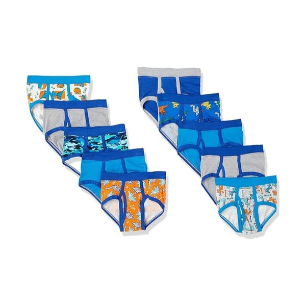 10-Pack Hanes Toddler Boys' Briefs