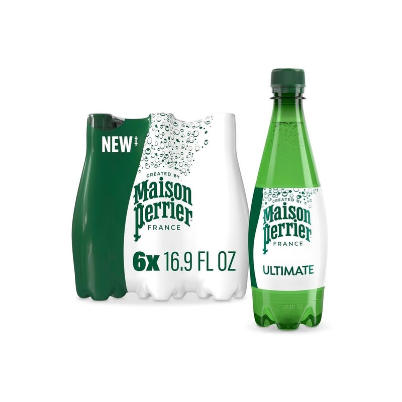 12-Bottles of Perrier Ultimate Sparkling Water