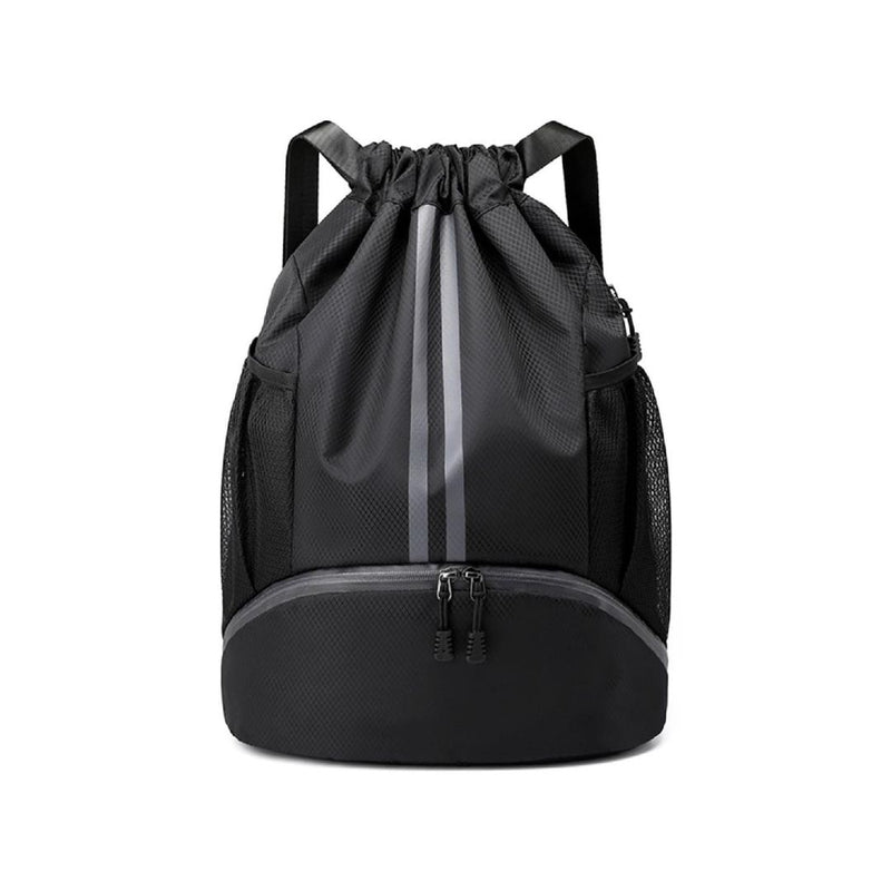 Drawstring Swim Backpack with Shoe Compartment